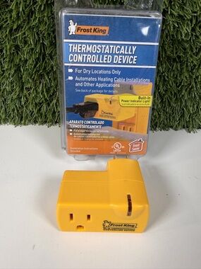 Frost King Thermostatically Controlled Device -
